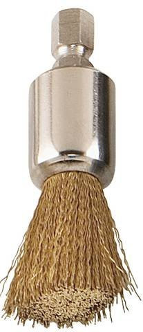 KS Tools Pinselbürste mit gewelltem Messingdraht in Gold - Bild 1