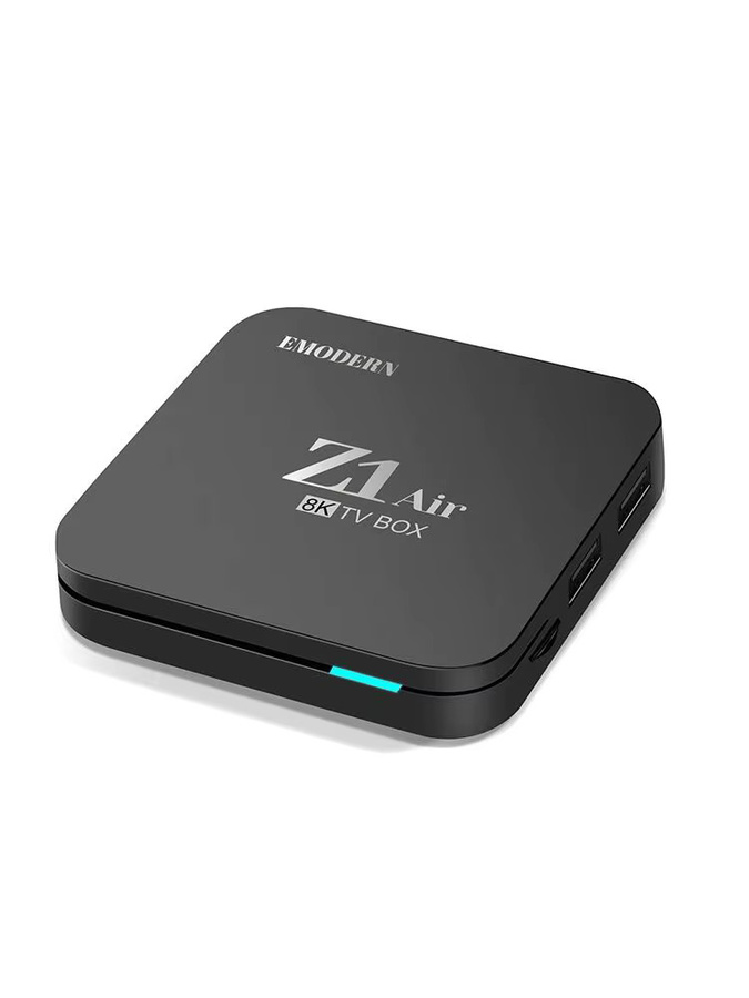 CLIBABIQBOX Z1 Air Android 15 TV-Box mit Allwinner H313 Octa-Core, 4G 5G Dual WiFi, Bluetooth 5.0 und 8K 4K Video Unterstützung, Media Player mit Sprachfernbedienung für IPTV, Schwarz - Bild 6