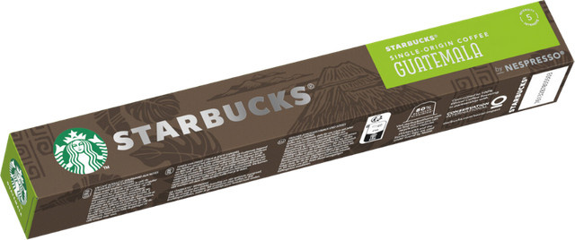 Starbucks Guatemala Single-Origin Kaffee, helle Röstung, Nespresso-kompatibel, 10 Kapseln, 52 g - Bild 1