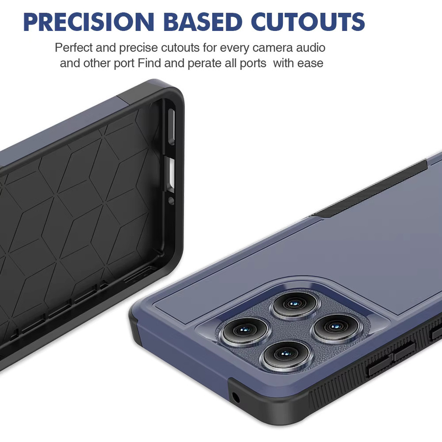Robuste 2in1 Heavy Duty Armor Schutzhülle für Motorola Moto G Power, G Play, G Stylus 5G (Modelle 2024, 2025, 2026) aus PC und TPU - Bild 3