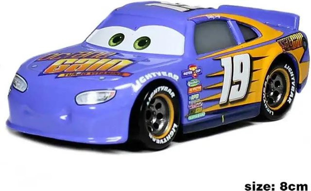 Disney Pixar Cars 3 Lightning McQueen Legierungsauto-Modell, 1:55, ab 4 Jahren - Bild 1