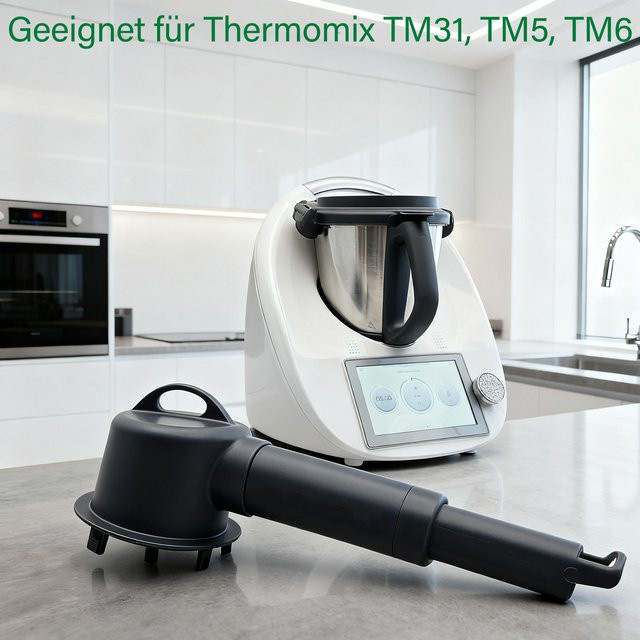 Vorwerk Dampfumleiter für Thermomix TM31 TM5 TM6, Hitzebeständiger Dampfabweiser zum Schutz deines Küchenschranks - Bild 1