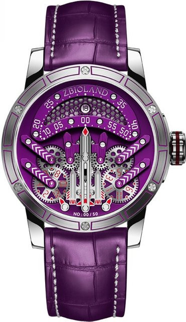 ZBIOLAND Armbanduhr Automatik, Edelstahl, Leder, Silber, Unisex - Bild 1