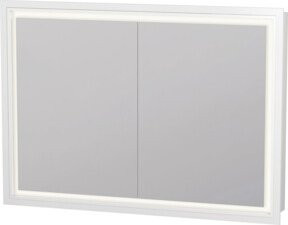 Duravit Spanplattenschraube mit Türanschlag L-Cube LED in Graphit Matt, B/T/H: 100 x 70 x 15,5 cm - Bild 1
