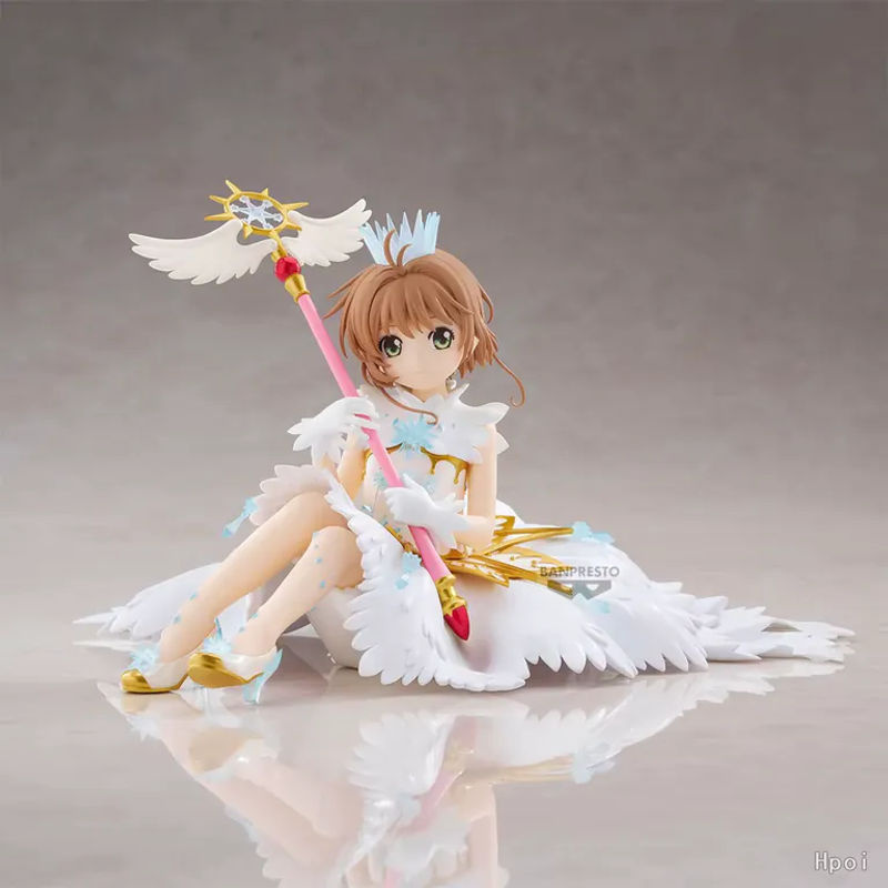 BANDAI BANPRESTO Cardcaptor Sakura Clear Card Kinomoto Sakura Anime Figur in Weiß - Bild 4