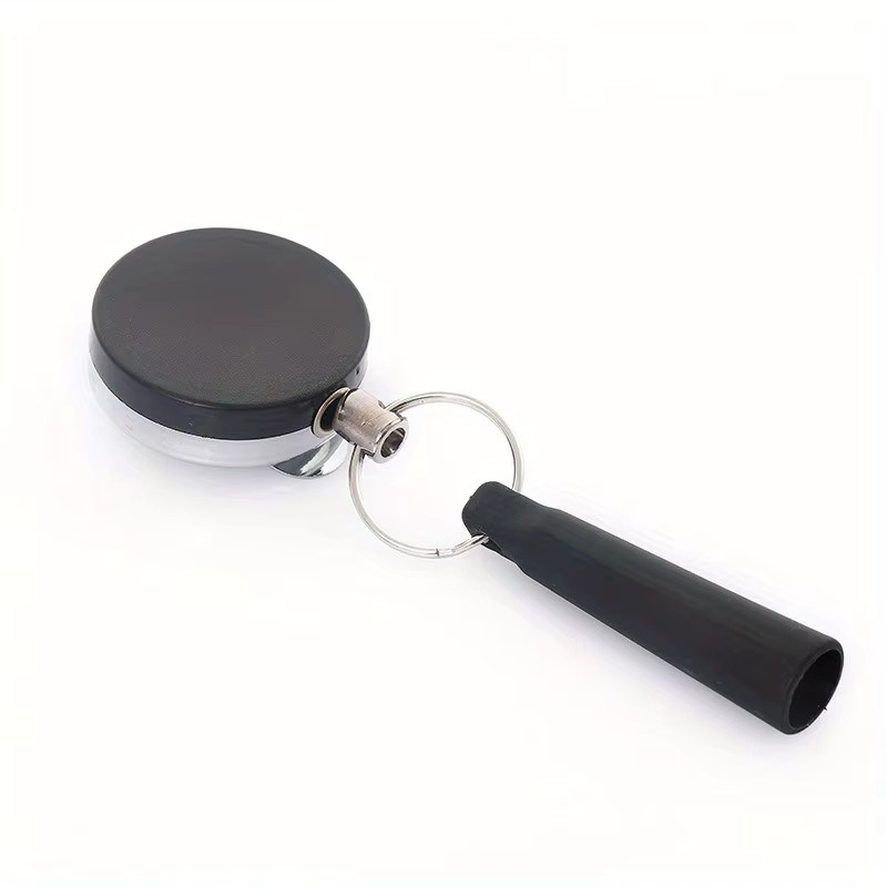 Robuster einziehbarer Stifthalter mit Anti-Verlust-Seil und Gürtelclip für Camping und Handwerk - Bild 2