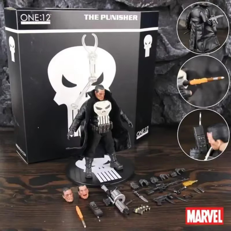 Bandai Marvel Punisher Frank Castle, Actionfigur, ab 3 Jahren - Bild 2