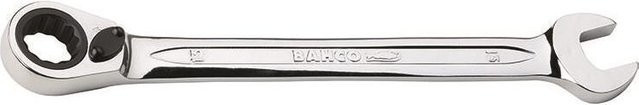 Bahco Knarren-Ring-Maulschlüssel in Silber aus Edelstahl, 17 mm - Bild 2