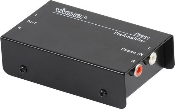Vivanco Phono Vorverstärker in Schwarz (30338) - Bild 1