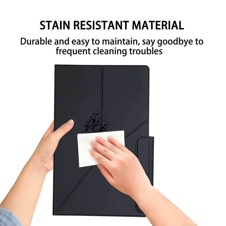 Smart Case für Samsung Galaxy Tab S11 Ultra 14,6 Zoll, ultradünne magnetische Standhülle mit Stiftmodus in Schwarz, Grau oder Silber - Bild 5
