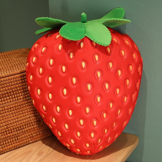 Yiran Health & Beauty Erdbeer Plüschtier, 35cm - Bild 1