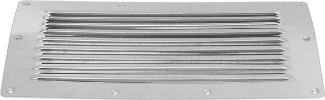 Igeteck Lüftungsgitter Abdeckung aus Edelstahl in Silber, B/H: 250 x 150 mm - Bild 1