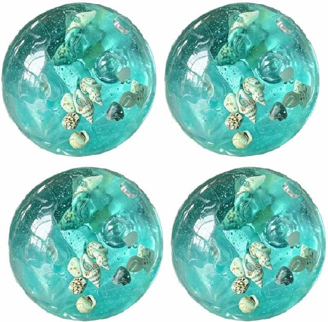 Maltose Meeresorganismen Squishy Stressball, transparenter langsam rückprallender Stressball - Bild 1