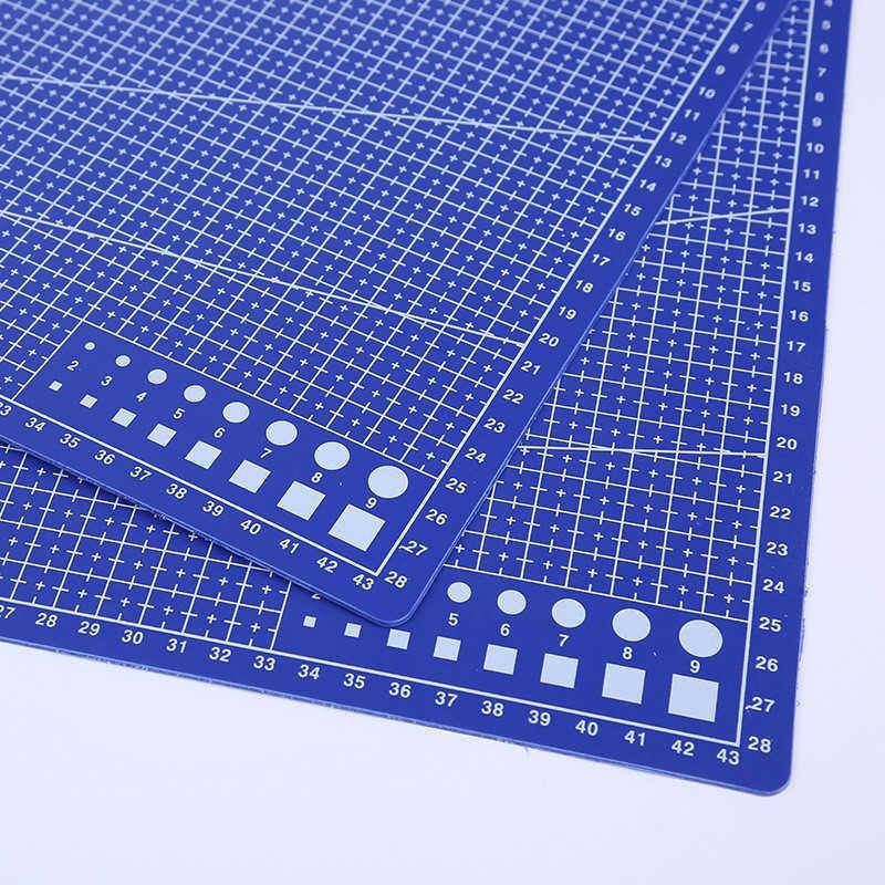 Faylisvow Schneidematte aus PP-Kunststoff mit Gitterlinien für DIY-Projekte und Patchwork in A4 - Bild 1