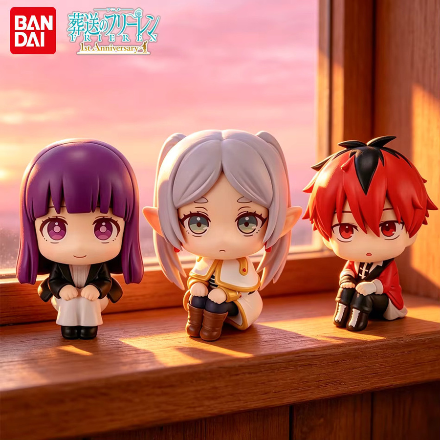 Bandai Frieren: Beyond Journey's End Chibi Anime-Figuren, Frieren Fern Stark, Einzelfigur, Kunststoff - Bild 2