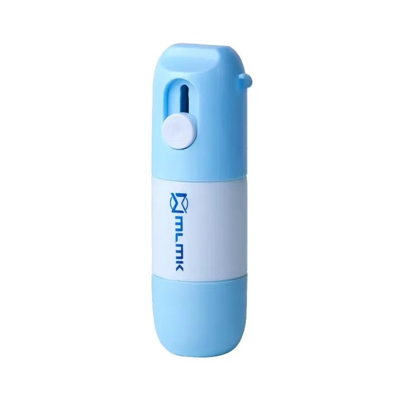 BAYKINGWIN Thermopapier-Korrekturflüssigkeit mit Pinsel und Unboxing-Messer in Blau zum Schutz deiner Datenidentität - Bild 2