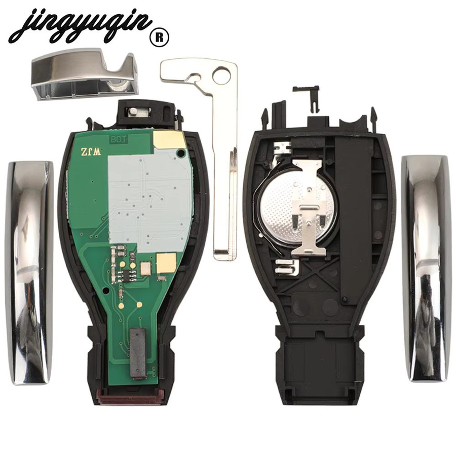 Jingyuqin GQ4-53T Fernbedienung für Mercedes Benz Controller Jahr 2000, Auto Schlüssel 315MHz/434MHz mit NEC und BGA, Farbe: Schwarz - Bild 4