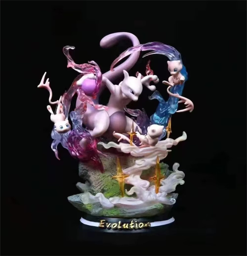 Bandai Pokémon Mewtwo Mewtu Evolution Version, Actionfigur, Kunststoff - Bild 2