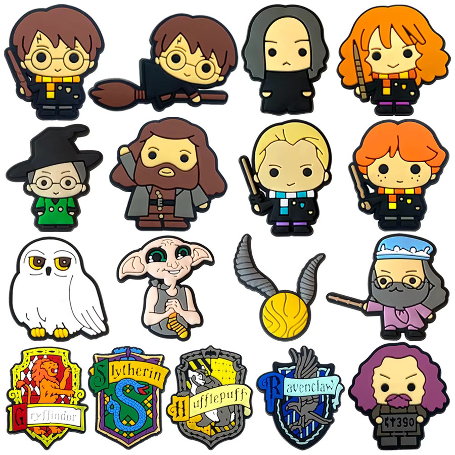 Hot Toys Schuh-Charms-Set, 37-teilig, Harry Potter, PVC - Bild 2