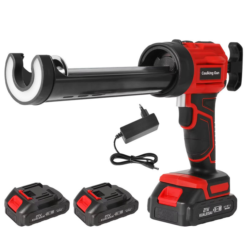 Elektrisches Heißklebegewehr Makita 18V Akku Set mit 4 Geschwindigkeiten in Rot und Petrol für Glas, Türen und Fenster - Bild 6