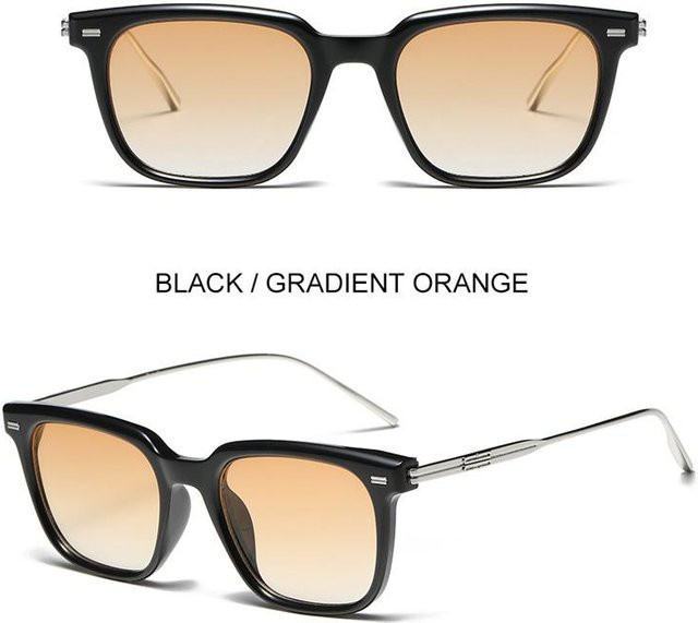 Dote Sonnenbrille, Vollrand, Square, Metall, Schwarz, Damen - Bild 1