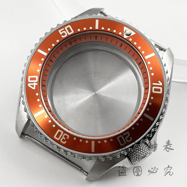 LIYAN Uhrengehäuse Edelstahl, silber, 42 mm, Unisex - Bild 1