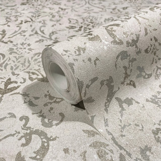 Marburg Vliestapete Betonoptik in Beige mit abstraktem Design und FSC-Zertifizierung - Bild 1