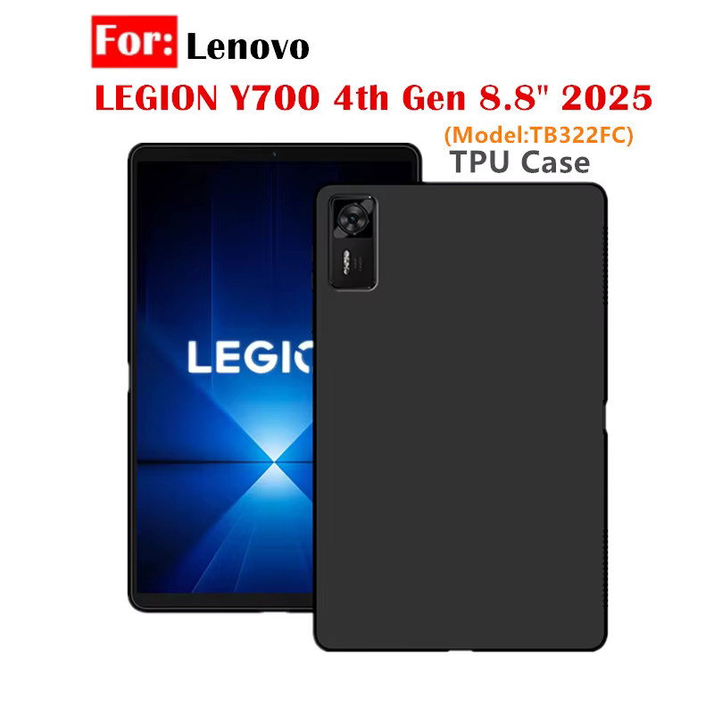 Schutzhülle aus weichem Silikon und TPU für Lenovo Legion Y700 2025 (4. Generation) 8,8 Zoll in Schwarz - Bild 7