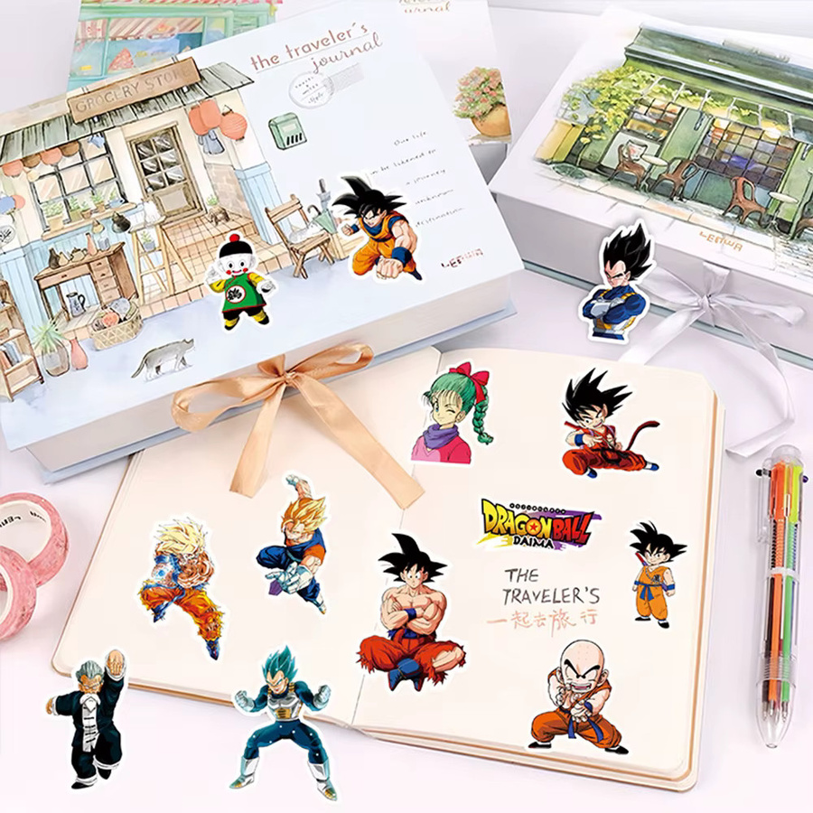 Bandai Dragon Ball Son Goku Graffiti Aufkleber, 122-teiliges Set - Bild 5