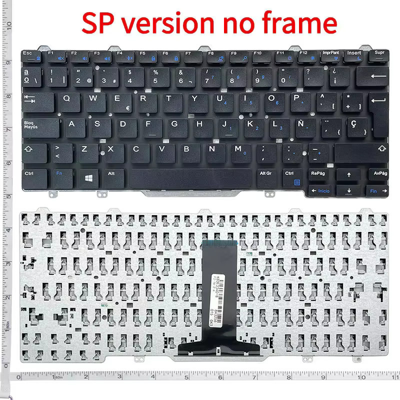 Dell Laptop-Tastatur in Schwarz für Latitude 3340 3350 5480 5488 5490 7480 7490 E3340 E5450 E5470 E7450 E7470 P72G - Bild 3