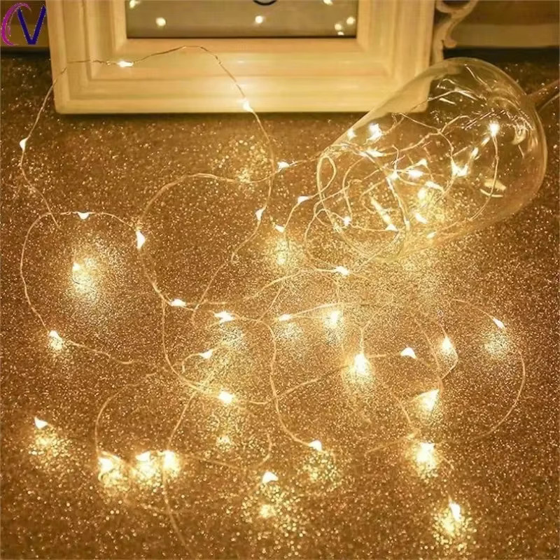 Acosh Neon USB-LED-Lichterkette in Warmweiß mit 20 m Länge für Weihnachten, Hochzeit und Party - Bild 3