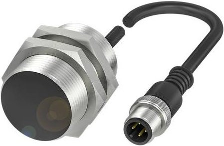 Balluff Induktiver Näherungsschalter BES M30MF-GSC15B-BP00,3-GS04 BES008Y bündig, Farbe Silber, Durchmesser: 30 mm, Länge: 42,5 mm - Bild 1