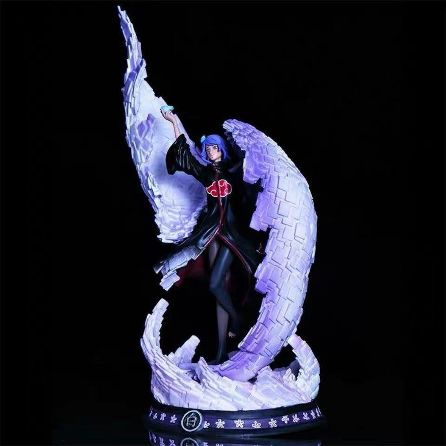 Yiran toy 1 Naruto Xiaonan Anime Maskierte Frau PVC Spielzeug 39 cm - Bild 2