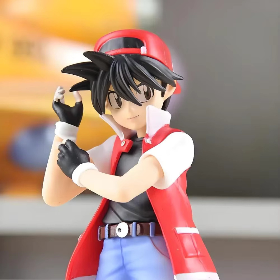 Bandai Pokémon Red Ash Ketchum Actionfigur, Kunststoff, Einzelfigur - Bild 3