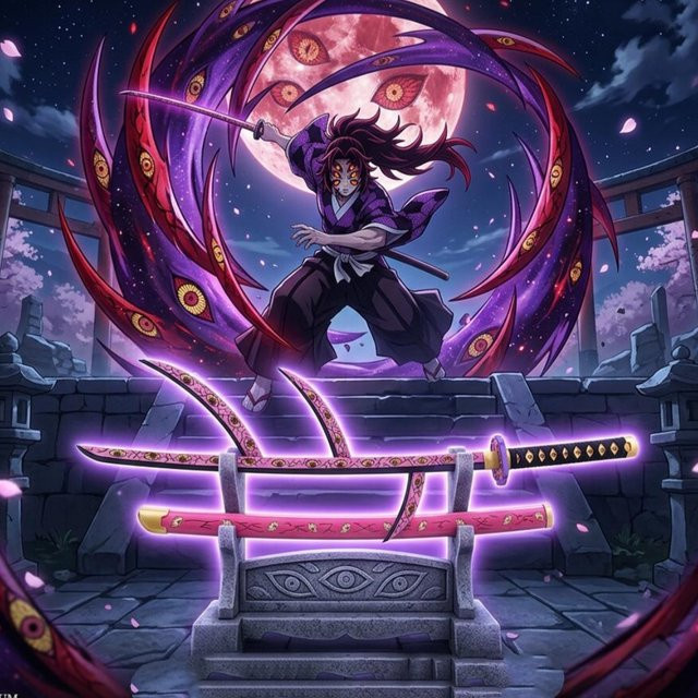 Bandai Demon Slayer Kokushibo Katana, Spielzeug - Bild 1