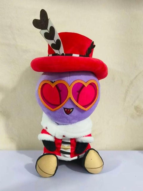 Yiran toy Hazbin Hotel Valentino Vox Plüschtier, 28cm, ab 14 Jahren - Bild 1