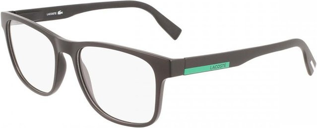 Lacoste L2898 Korrektionsbrille, Herren, Vollrand, Square, Acetat, Black Grey - Bild 1