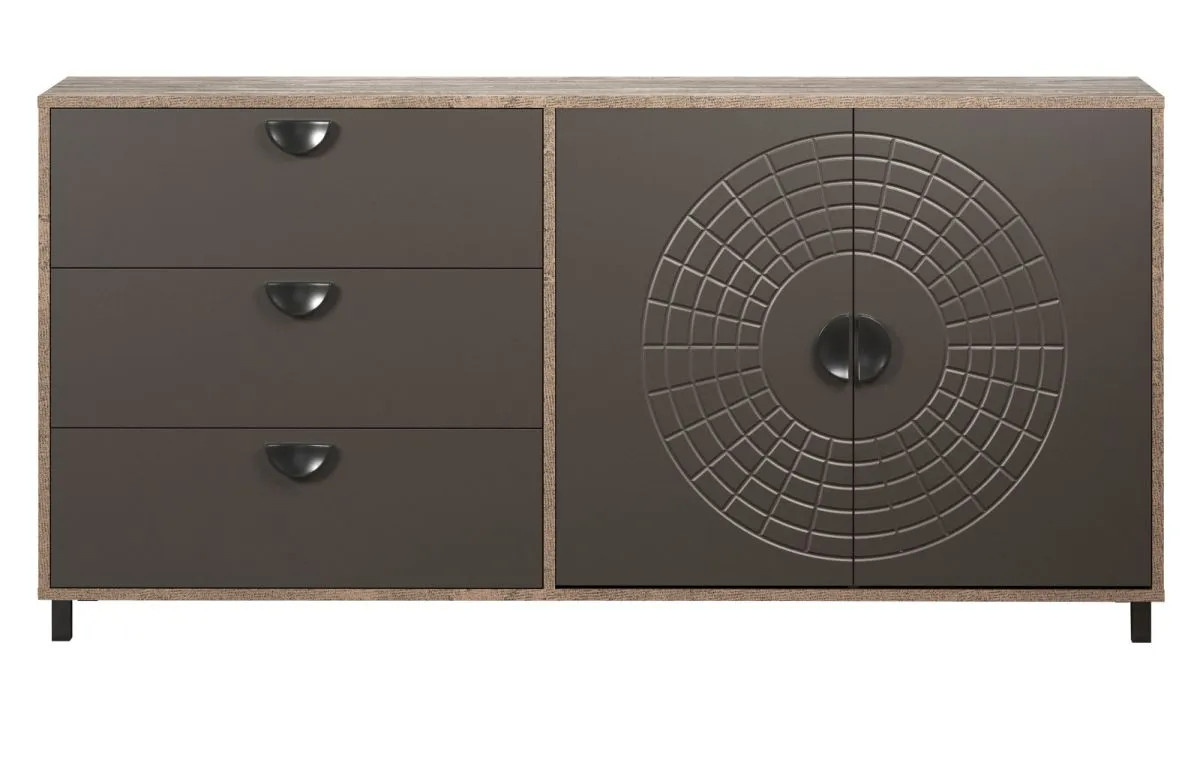 Sideboard Oriana TOP.FURN in Bronze und Rost, modernes Design mit Soft-Close-Schubladen, Breite: 176 cm - Bild 3