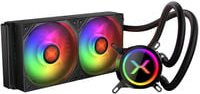Krux HydroX 240 ARGB AIO Wasserkühlung in Schwarz und Multicolour - Bild 1
