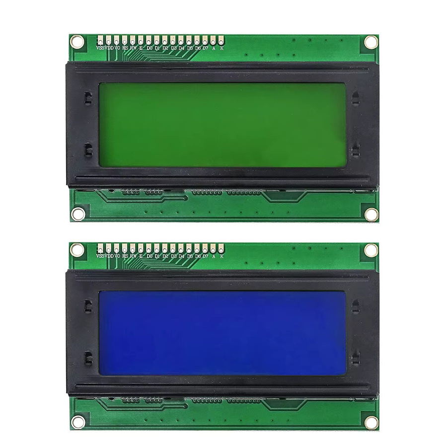 LCD2004 20x4 LCD Display mit I2C-Schnittstellenadapter, SPLC780D, Farben: Blau/Gelb/Grün - Bild 3