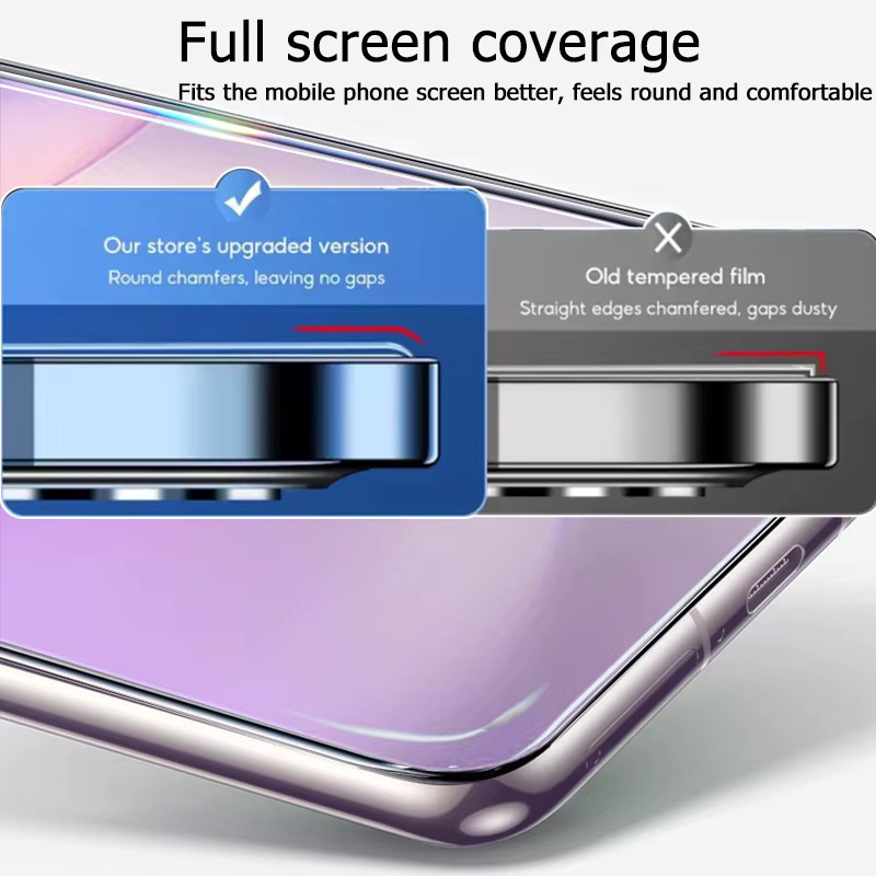 HD Gehärtetes Glas Display Schutzfolie für vivo X300 Pro Mini Ultra X200 FE X200s X100s S30 S20 S19 S18e V40 Lite SE V50 V60 in Transparent - Bild 5