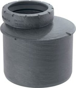 Geberit Reduktion Silent Pro DN 70/50 exzentrisch grau - Bild 1