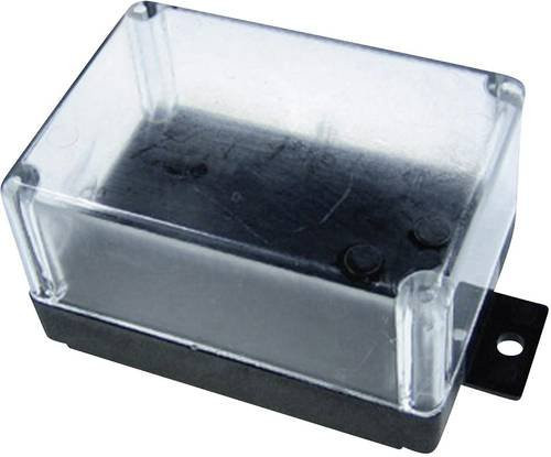 Kemo G021 Universal-Gehäuse aus Thermoplast in Schwarz und Transparent, B/T/H: 72 x 50 x 40 cm - Bild 1