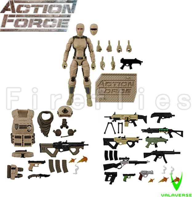 Valaverse Action Force Wave 3.1, Actionfigur, Anime-Modell, 1/12 6 Zoll - Bild 1