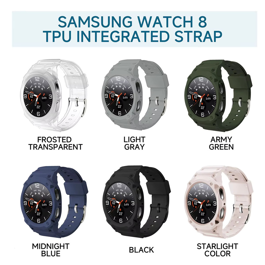 FancyWrist Sportarmband für Samsung Galaxy Watch 8, Kunststoff, Unisex - Bild 5