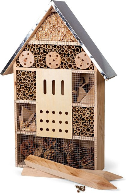 CULT at home Insektenhotel XXL Braun H: 77 cm, B: 38 cm - Bild 1