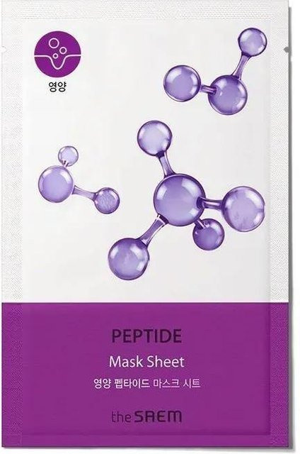 Saem Bio Solution Tuchmaske, Peptide, Reife Haut, Unisex - Bild 1