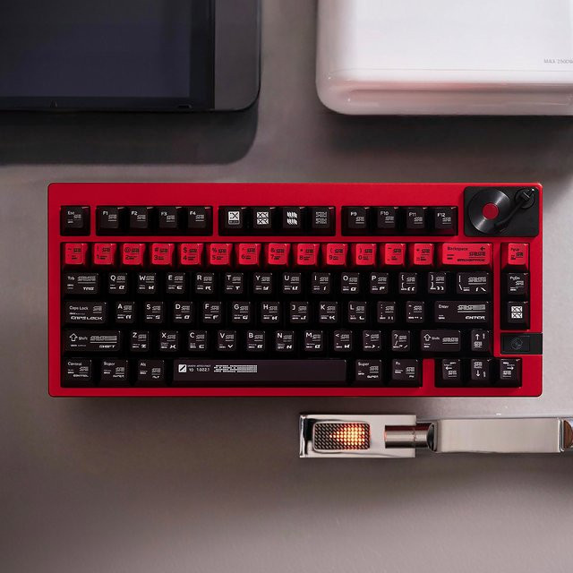Venit Keys Tastenkappensatz im Cherry-Profil aus PBT mit Farbstoffsublimation für mechanische MX-Tastaturen - Bild 1