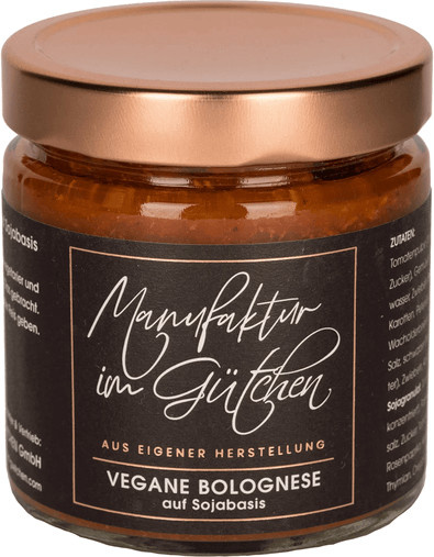 Gütchen Vegane Bolognese Pastasauce 350 g - Bild 1