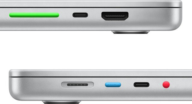 7er Set Staubschutzkappen für Apple MacBook Pro 14/16 Zoll und MacBook Air M3 M2 M1 in Pink und Multicolour - Bild 1